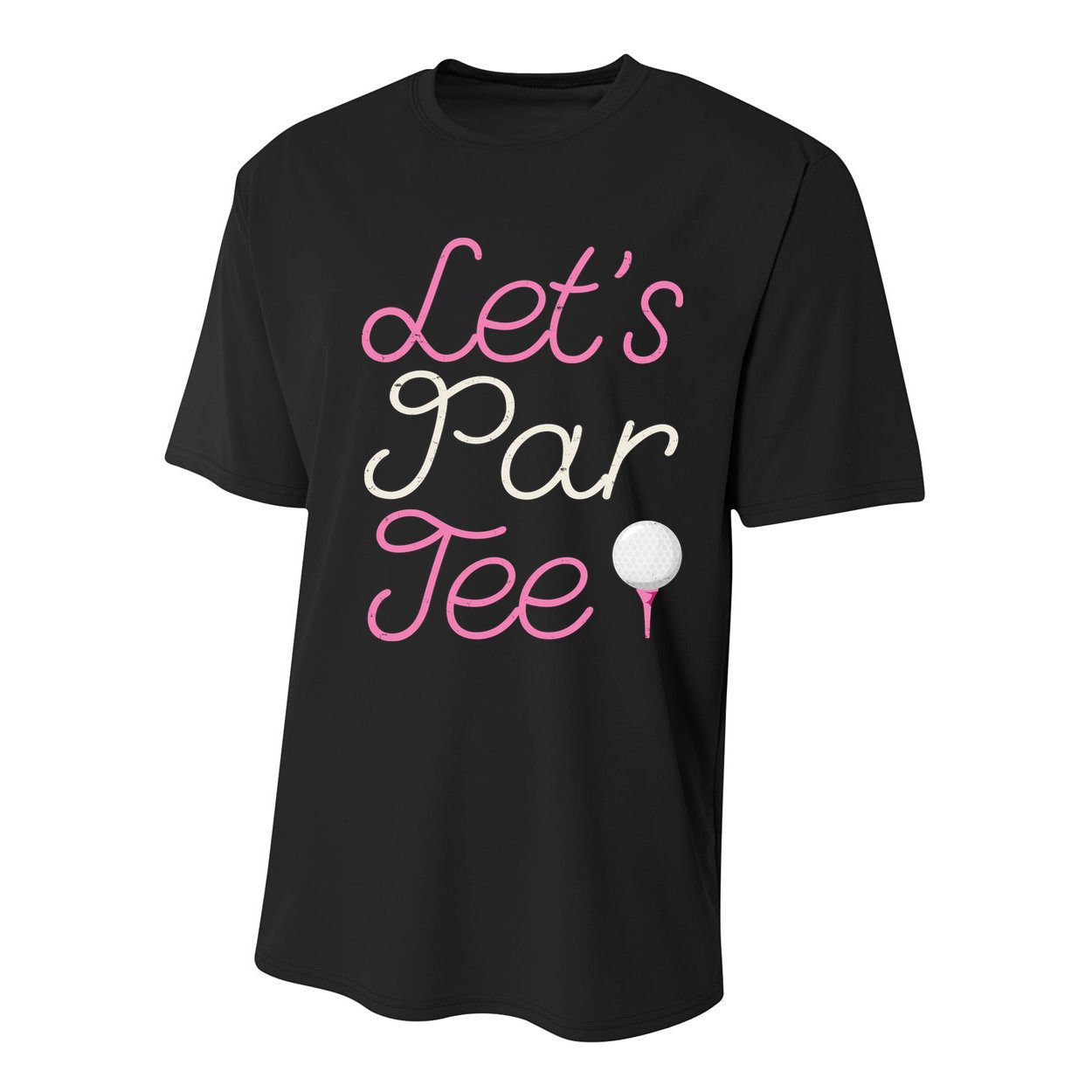 Lets Par Tee Funny Party Golf Youth Performance Sprint T-Shirt