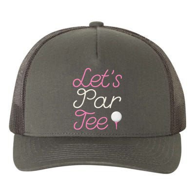 Lets Par Tee Funny Party Golf Yupoong Adult 5-Panel Trucker Hat