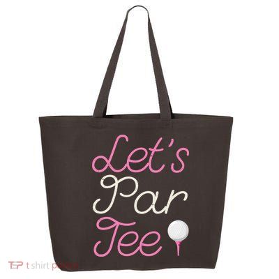 Lets Par Tee Funny Party Golf 25L Jumbo Tote