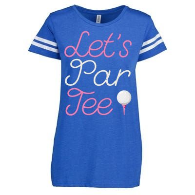 Lets Par Tee Funny Party Golf Enza Ladies Jersey Football T-Shirt