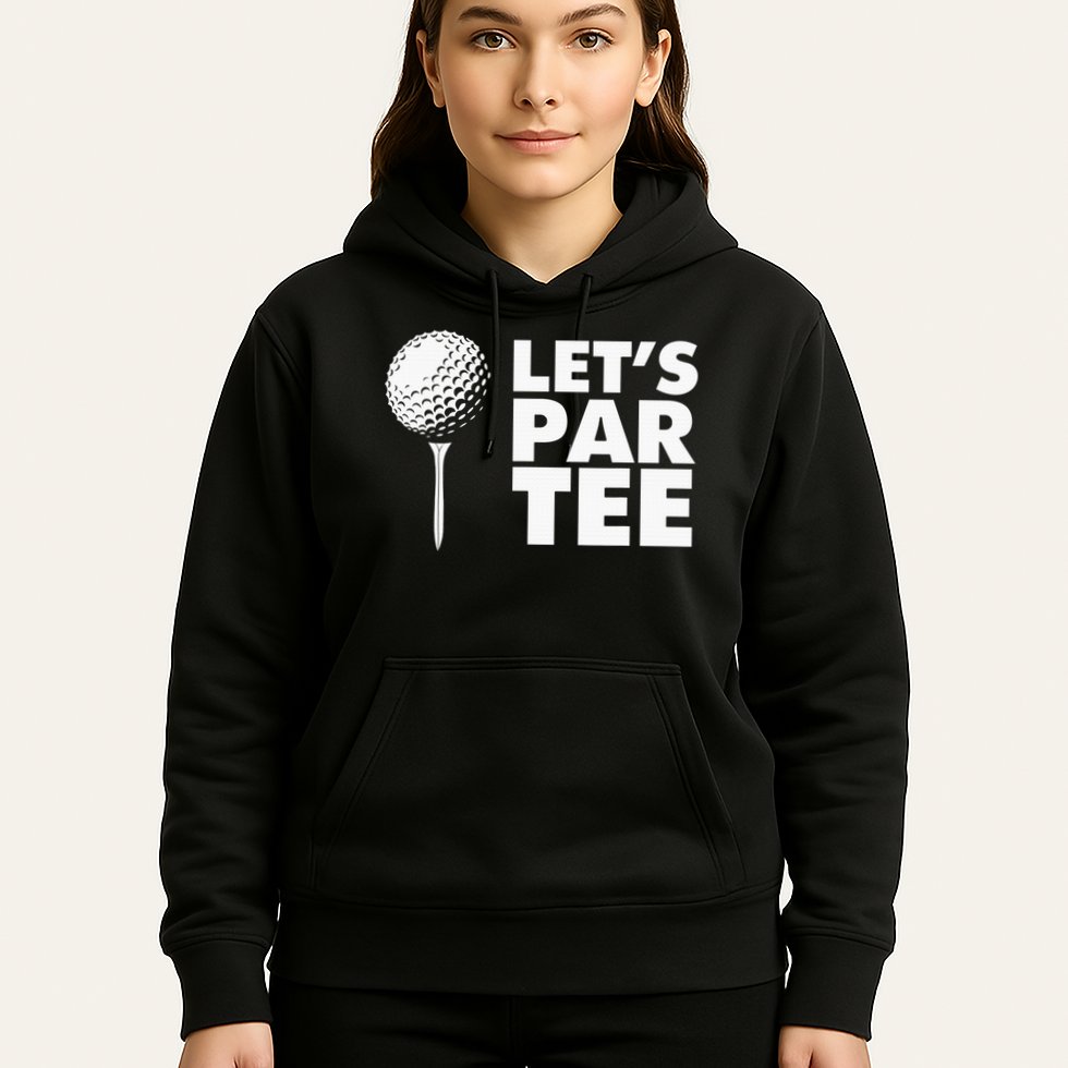 Lets Par Tee Funny Golf Lover Game Day Hoodie