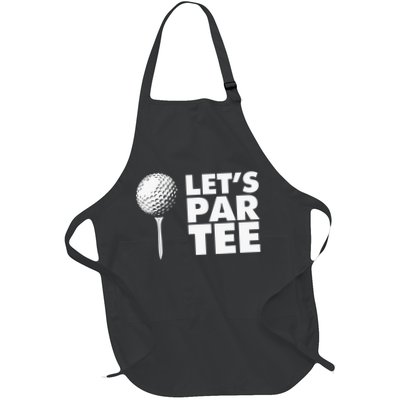 Lets Par Tee Funny Golf Lover Game Day Apron