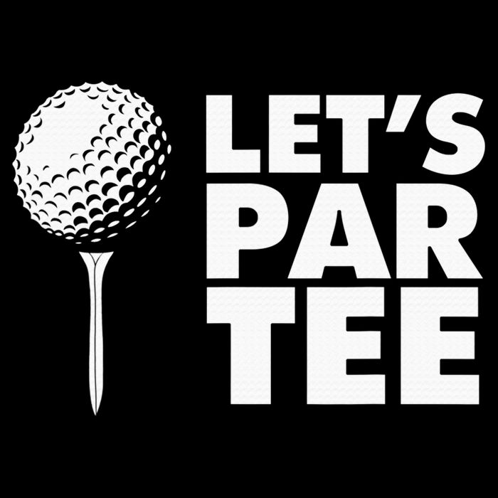Lets Par Tee Funny Golf Lover Game Day Apron