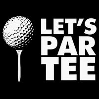 Lets Par Tee Funny Golf Lover Game Day Backpack