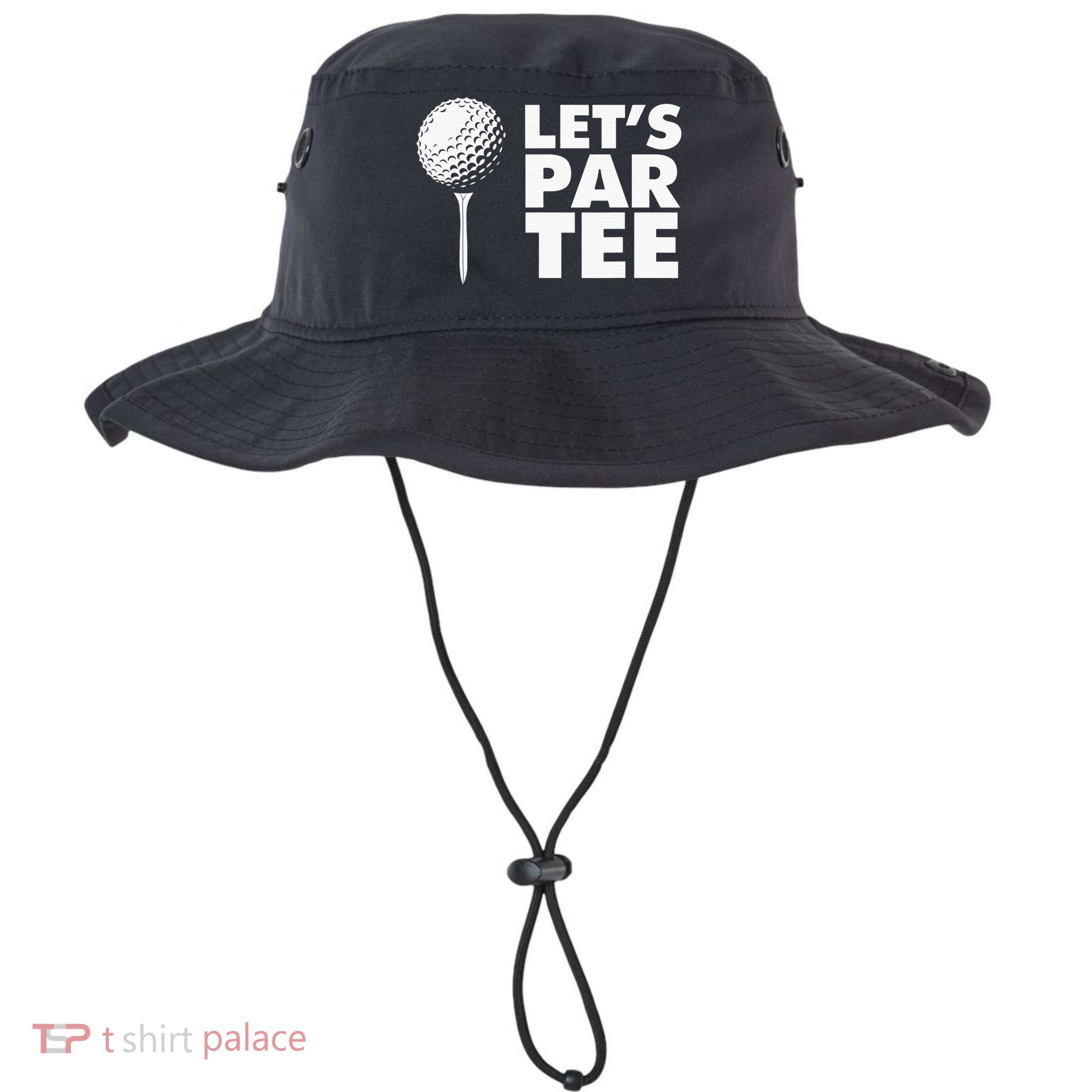 Lets Par Tee Funny Golf Lover Game Day Bucket Hat