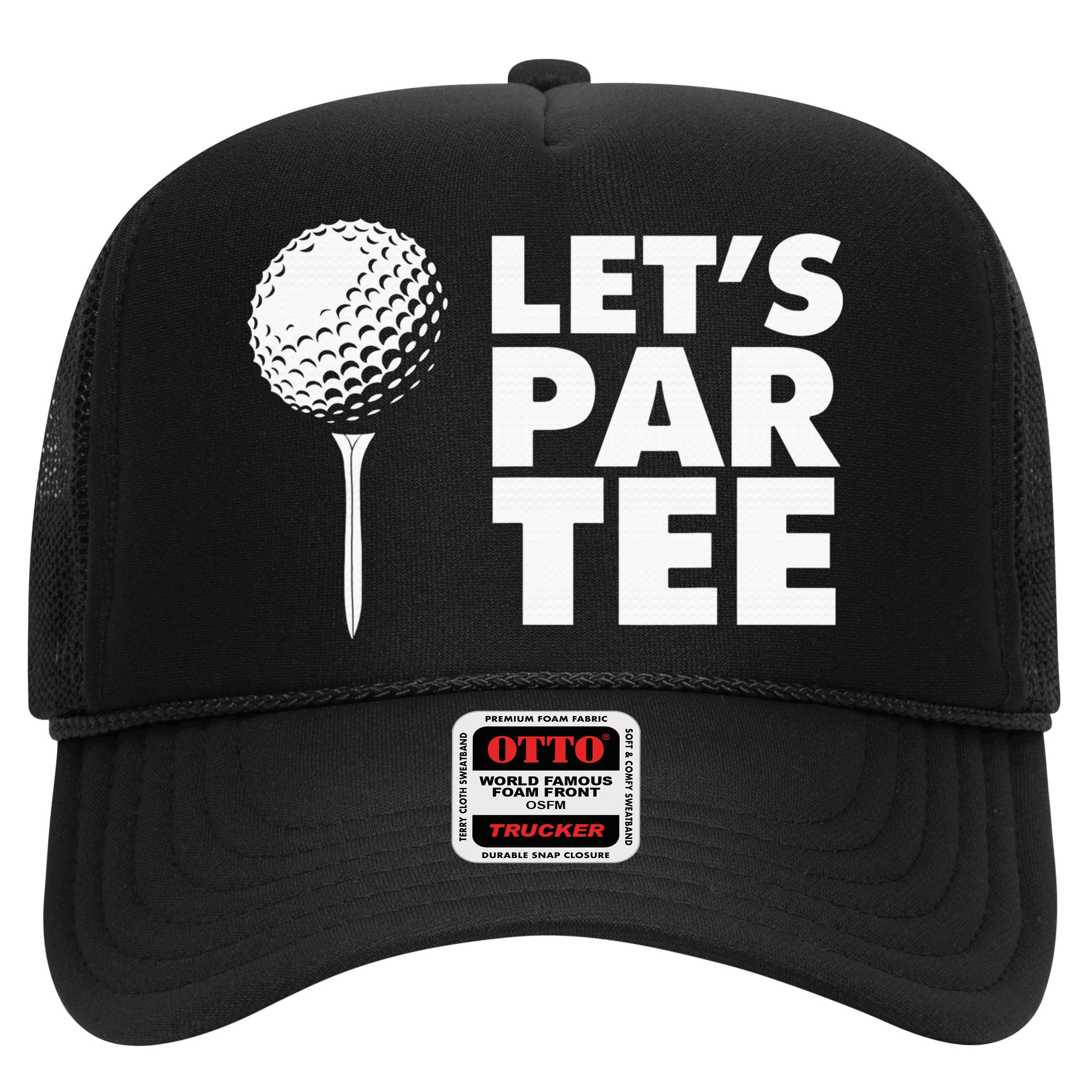 Lets Par Tee Funny Golf Lover Game Day Hat
