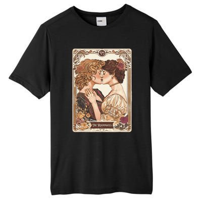 Lesbian Pride Tarot Card And They Were Roommates Tall Fusion ChromaSoft Performance T-Shirt