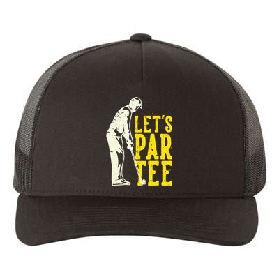 Let's Par Tee Golf Yupoong Adult 5-Panel Trucker Hat