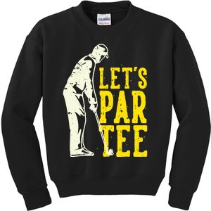 Let's Par Tee Golf Kids Sweatshirt