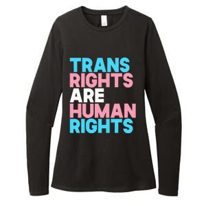 Lgbt Pride Tran Right Are Human Rights Womens CVC Long Sleeve Shirt