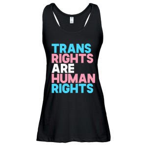 Lgbt Pride Tran Right Are Human Rights Ladies Essential Flowy Tank