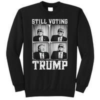 Laughing President Trump Photobooth Still Voting Trump Sweatshirt