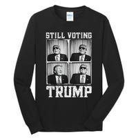 Laughing President Trump Photobooth Still Voting Trump Tall Long Sleeve T-Shirt