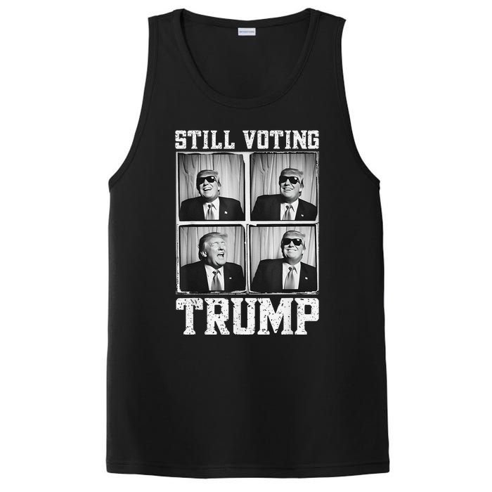 Laughing President Trump Photobooth Still Voting Trump PosiCharge Competitor Tank