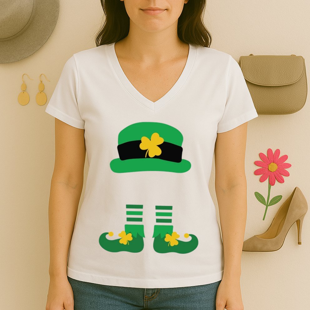 Landing Page Test Women's V-Neck T-Shirt