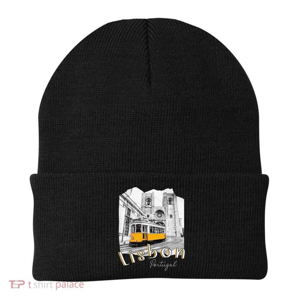 Lisbon Portugal Tram Portuguese Souvenirs Lisboa Lisbon City Beanie