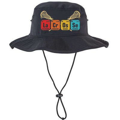Lacrosse Periodic Table Of Elements Chemistry Sport Bucket Hat