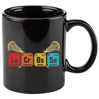 Lacrosse Periodic Table Of Elements Chemistry Sport 11oz C Handle Ceramic Mug