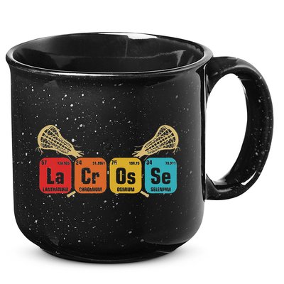Lacrosse Periodic Table Of Elements Chemistry Sport 15oz Campfire Ceramic Mug