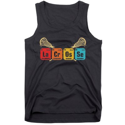 Lacrosse Periodic Table Of Elements Chemistry Sport Tank Top