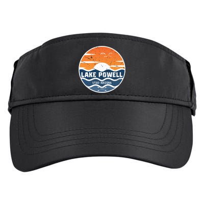 Lake Powell Utah Arizona Funny Gift Lake Powell Great Gift Adult Drive Performance Visor