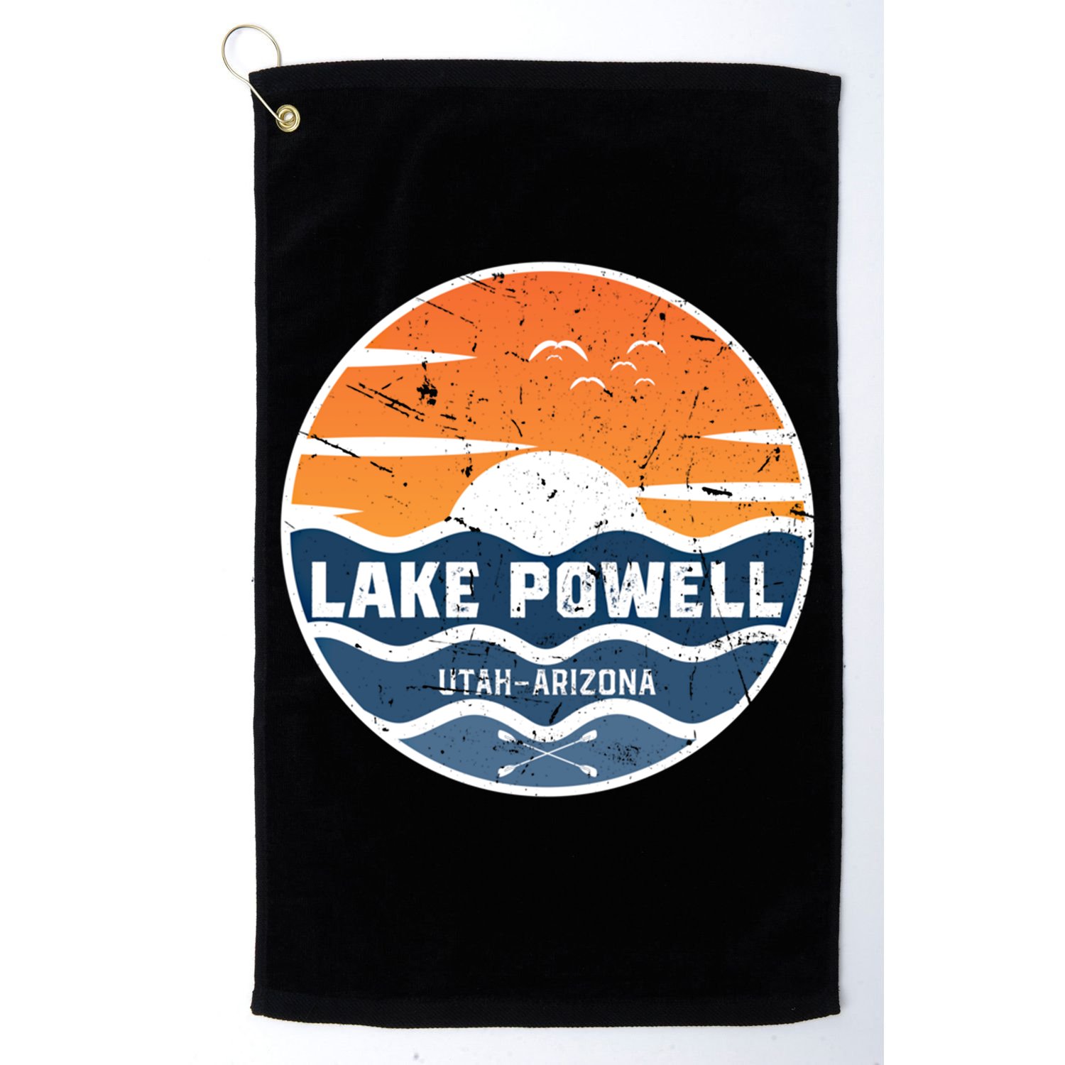 Lake Powell Utah Arizona Funny Gift Lake Powell Great Gift Golf Towel
