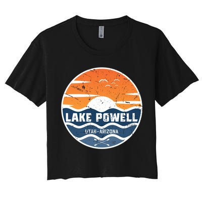 Lake Powell Utah Arizona Funny Gift Lake Powell Great Gift Crop Top