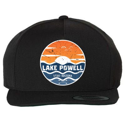 Lake Powell Utah Arizona Funny Gift Lake Powell Great Gift Wool Snapback Cap