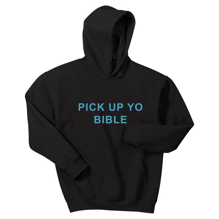 Limited Pick Up Yo Bible Kids Hoodie