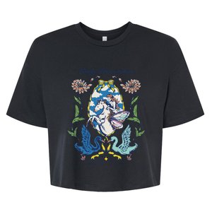 Lively Premonition Unicorn Bella+Canvas Jersey Crop Tee