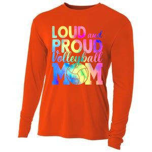 Loud Proud Volleyball Mama Volleyball Mom Game Day Vibes Great Gift Cooling Performance Long Sleeve Crew