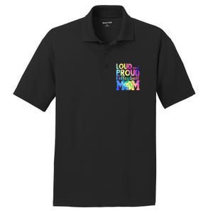 Loud Proud Volleyball Mama Volleyball Mom Game Day Vibes Great Gift PosiCharge RacerMesh Polo