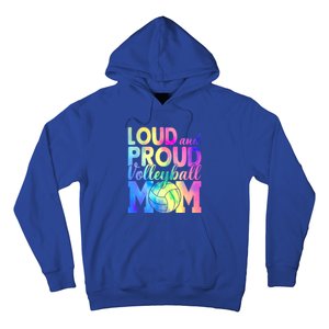 Loud Proud Volleyball Mama Volleyball Mom Game Day Vibes Great Gift Hoodie