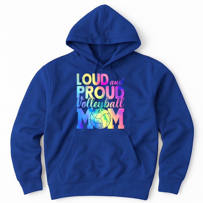 Loud Proud Volleyball Mama Volleyball Mom Game Day Vibes Great Gift Hoodie