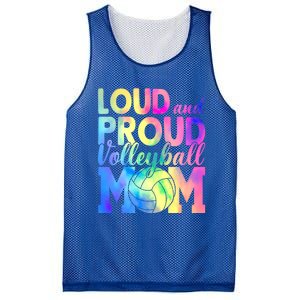 Loud Proud Volleyball Mama Volleyball Mom Game Day Vibes Great Gift Mesh Reversible Basketball Jersey Tank