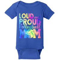 Loud Proud Volleyball Mama Volleyball Mom Game Day Vibes Great Gift Baby Bodysuit