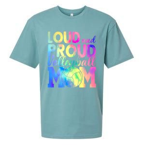 Loud Proud Volleyball Mama Volleyball Mom Game Day Vibes Great Gift Sueded Cloud Jersey T-Shirt