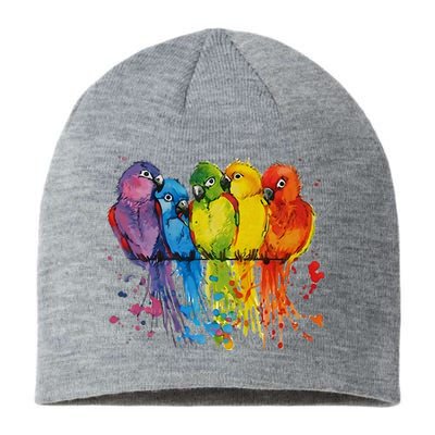 Love Parrot Women Parrot Lovers Sustainable Beanie