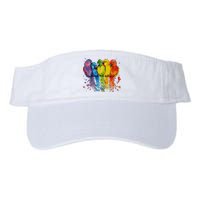 Love Parrot Women Parrot Lovers Valucap Bio-Washed Visor