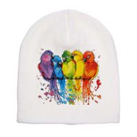 Love Parrot Women Parrot Lovers Short Acrylic Beanie