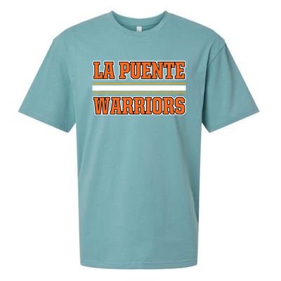 La Puente Warriors Horizontal Stripes Sueded Cloud Jersey T-Shirt