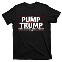 Lil Pump Wearing Pump For Trump America Great Again 2024 T-Shirt