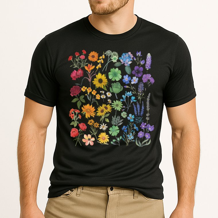 Lgbt Pride Wildflowers Pride Month Cooling Performance Crew T-Shirt