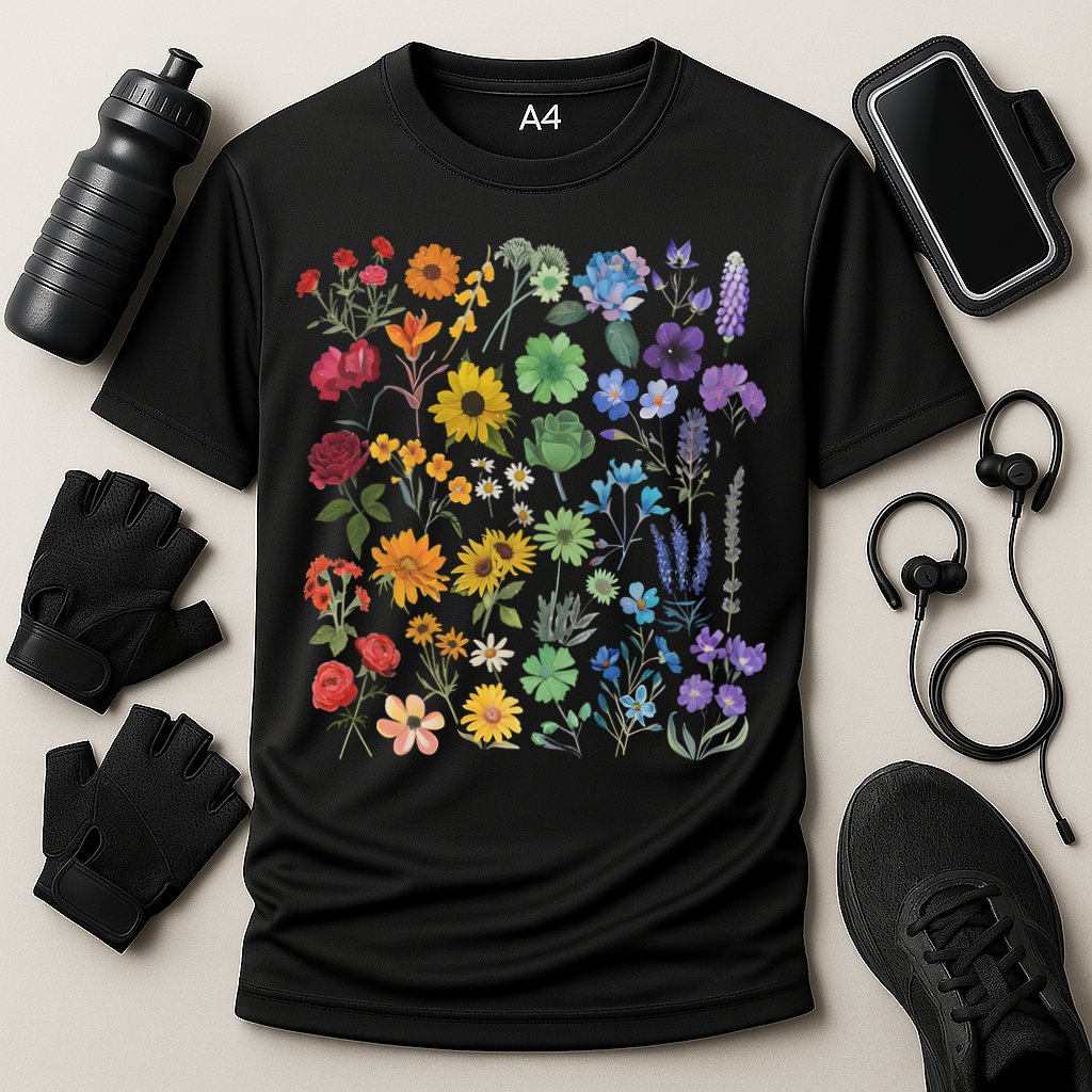 Lgbt Pride Wildflowers Pride Month Cooling Performance Crew T-Shirt