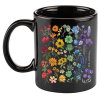 Lgbt Pride Wildflowers Pride Month 11oz C Handle Ceramic Mug
