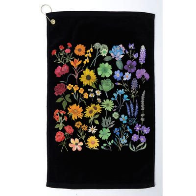 Lgbt Pride Wildflowers Pride Month Golf Towel