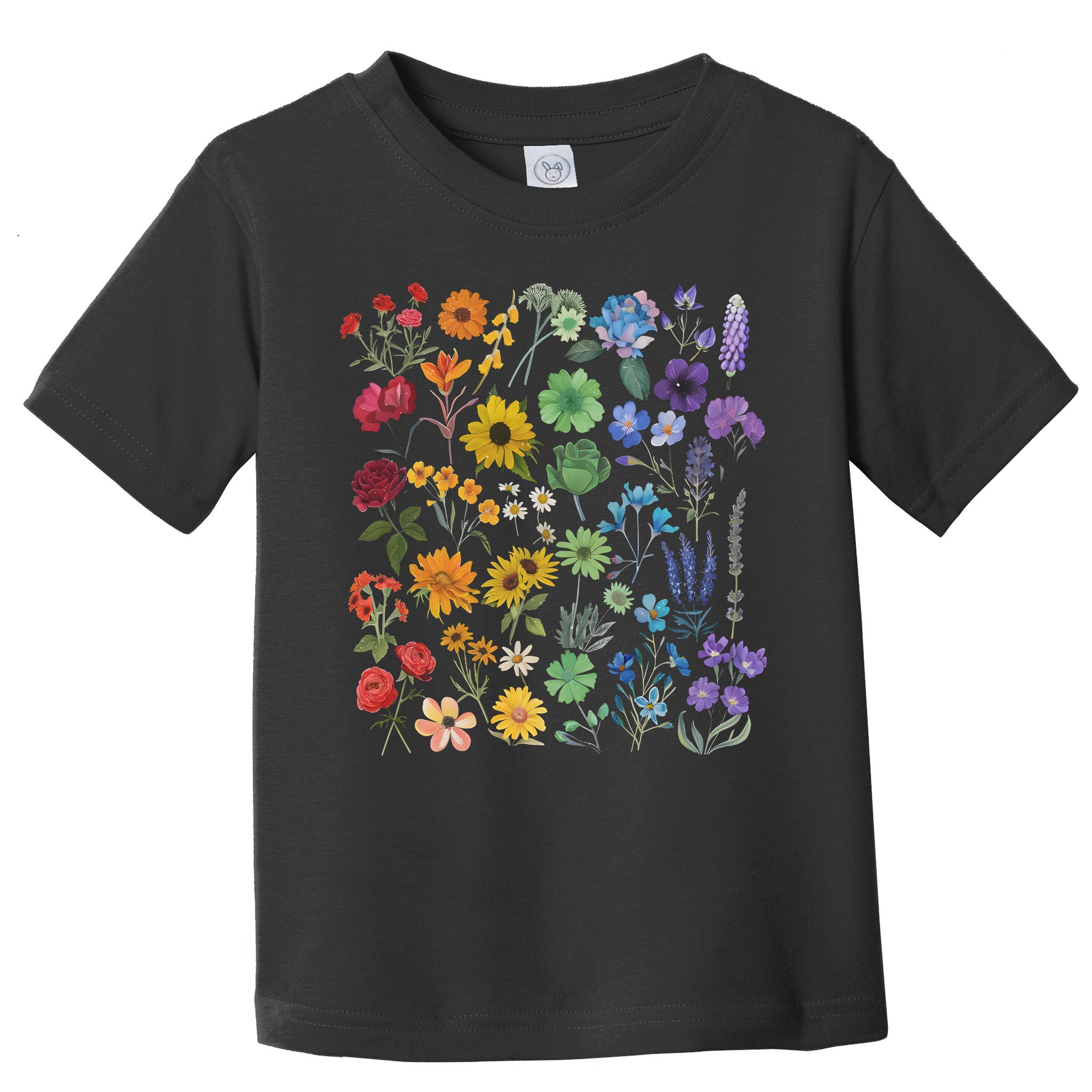 Lgbt Pride Wildflowers Pride Month Toddler T-Shirt