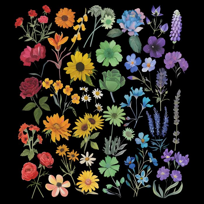 Lgbt Pride Wildflowers Pride Month Zip Tote Bag