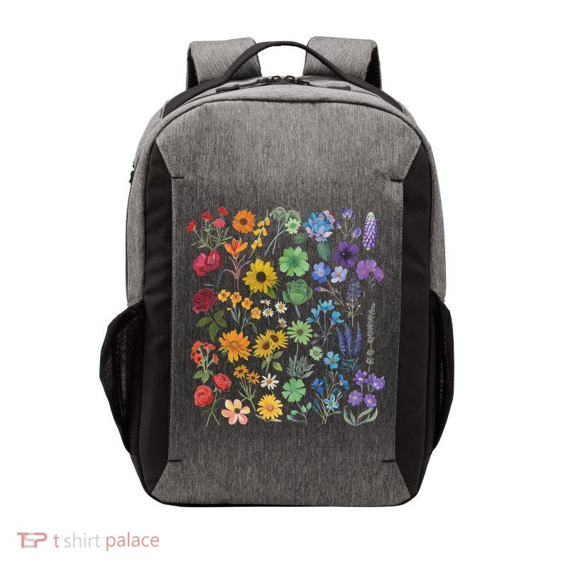 Lgbt Pride Wildflowers Pride Month Vector Backpack