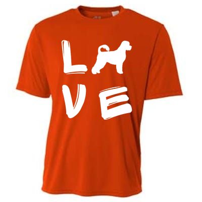 Love Portuguese Water Dog Great Gift Cooling Performance Crew T-Shirt